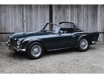 triumph tr5 pi en état restauré - 1968