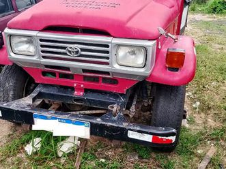 toyota band.jipe capota de lona diesel 1989