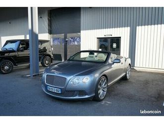 bentley continental gtc cab 6.0 l v12 ethanol