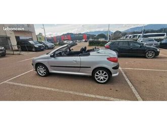 peugeot 206 cc 2.0 136ch – 69 000 km – excellent état