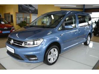 volkswagen caddy pkw maxi bmt xenon / navi / r-kam / pdc