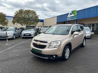 chevrolet orlando 7 places 2,0 d 163chx moteur a chaine de distribution clim,jantes alu,gps,retros elec,ct ok,revision effectuee,garantie 3 mois,repri poss