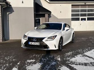 lexus rc 350, rwd, f-sport, 8 biegow luzino • olx.pl