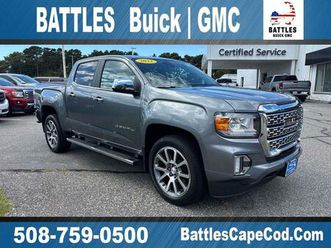 certified 2022 gmc canyon denali