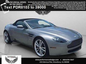 used 2008 aston martin v8 vantage roadster woodbury nj 08096