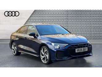 audi a3 saloon a3 35 tfsi black edition 4dr s tronic