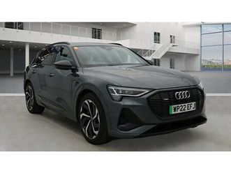 audi e-tron black edition 50 quattro