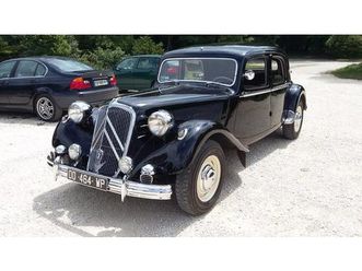 1955 citroen traction avant noir manuel, 3 vitesses condu...