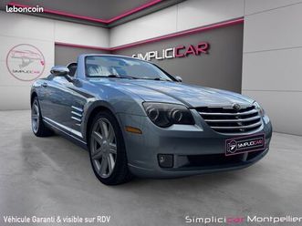 chrysler crossfire roadster 3.2 v6 limited garantie 12 mois