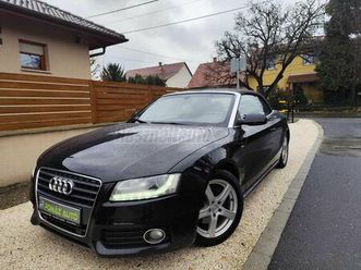 audi a5 cabrio 2.7 tdi dpf multitronic rengeteg extra++végig vezetett szervízkönyv