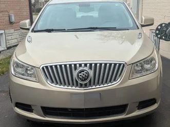 2010 buick lacrosse cx/cxl - ultra low km & full tire package!
