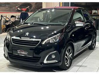 peugeot 108 2016 allure/cabrio/οθονη/clima/cruise control/ζαντεσ/eu6