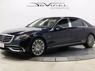 2018 mercedes-benz mercedes-maybach s-class s 650 sedan 4d