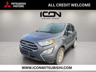 used 2022 ford ecosport se