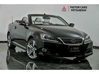 2012 lexus is 350c base