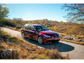 bmw m5 touring e61 indianapolis red 1 de 17 - véhicule de collection - perfait état