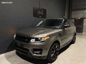 land rover range rover sport phase 2 sc 3.0 v6 340ch - entretien complet land rover - origine fr - garantie 12 mois ◊