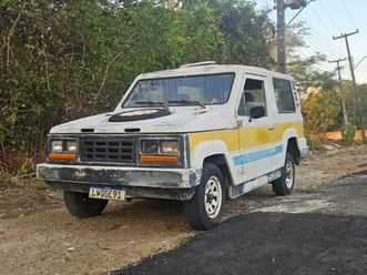 gurgel carajas 1987 - excelente funcionamento