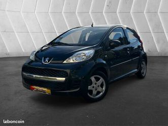 peugeot 107 1.0i 68ch phase ii édition 5 portes black silver garantie 3 mois boîte et moteur ◊