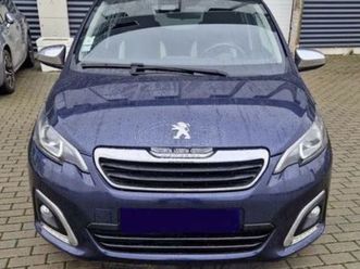 peugeot 108 2018 1.2 puretech 82 allure cabrio