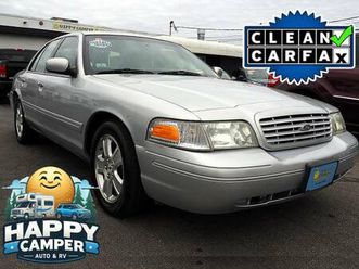2003 ford crown victoria lx fully loaded leather bucket seats