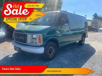 used 2001 gmc savana 2500 base