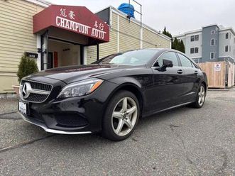 2018 mercedes-benz cls 550 base 4matic