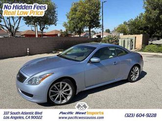 used 2009 infiniti g37 base