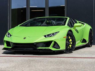 used 2023 lamborghini huracan evo spyder