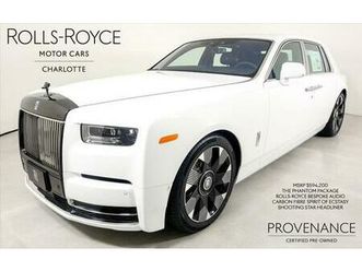 certified 2023 rolls-royce phantom sedan