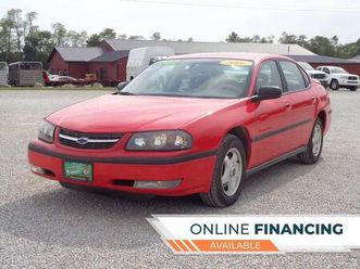 used 2001 chevrolet impala ls