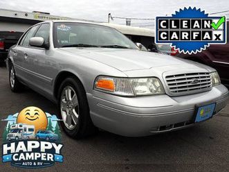 2003 ford crown victoria lx fully loaded leather bucket seats
