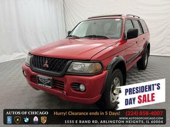 used 2001 mitsubishi montero sport 3.5