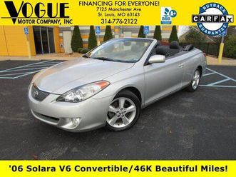 used 2006 toyota camry solara se v6