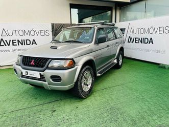 mitsubishi pajero sport 2.5 td gls janeiro/00