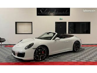 porsche 991 carrera 4s cabriolet 3.0 420ch (ii) origine française et full options