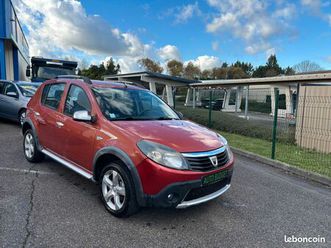 dacia sandero 1,5 dci 90 chx stepway clim,attelage,jantes alu,ct ok,kit distri+pompe eau neuf,garantie 3 mois,repri poss