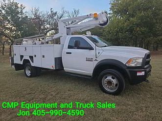 2013 dodge ram 4500 40ft cable telcom fiber bucket truck 6.7l diesel e