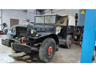 1943 dodge wc noir manuel, 3 vitesses conduite à gauche i...