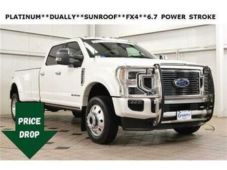 used 2022 ford f-450 platinum