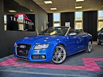 audi s5 cabriolet v6 3.0 tfsi 333 cv quattro s tronic / dossier de factures / camera de recul / config rare / s 5