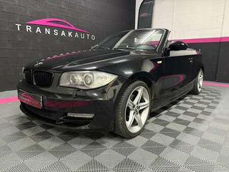 bmw serie 1 cabriolet e88 125i 218 ch luxe *revision a jour*