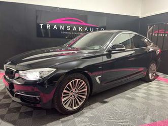 bmw serie 3 gran turismo f34 318d 143 ch luxury a *** suivi sur facture / vidange de boite faite / 4 pneus neufs ***