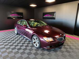 bmw serie 6 e63 luxe a 635d 286 ch