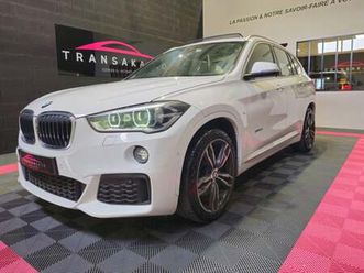 bmw x1 f48 xdrive 20i 192 ch bva8 m sport - toit ouvrant - sieges avant chauffants - suivi d'entretien...