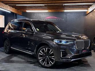 bmw x7 g07 xdrive30d 265 ch bva8 exclusive / entretien 100% bmw / origine france