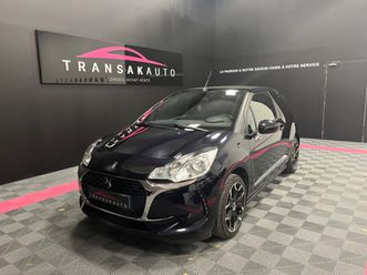 ds ds 3 cabriolet bluehdi 100 s&s bvm5 be chic + distri. ok