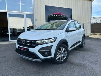 dacia sandero tce 90 stepway confort / carplay / entretien complet dacia / chaine de distribution