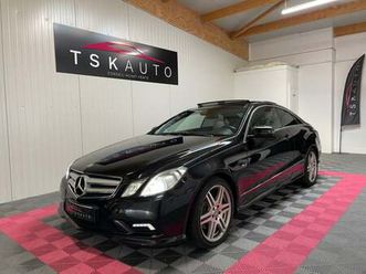 mercedes classe e coupe 3.0 v6 350 cdi blueefficiency executive a/ toit ouvrant/ sièges électriques/ caméra de recul