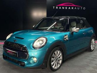 mini cooper s cabriolet 2.0 192ch red hot chili